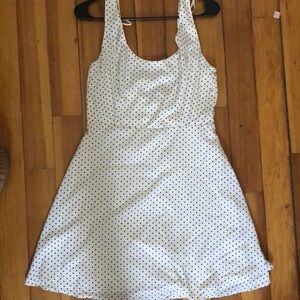 Zara White and black dress